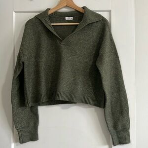 Ardene wool blend sweater with collar